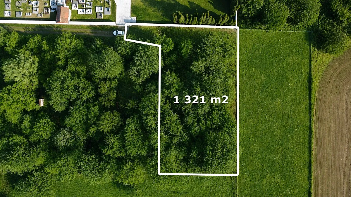 Prodej stavebního pozemku 1321 m²